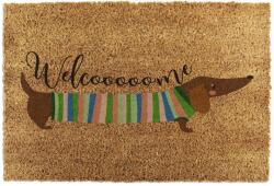 Artsy Mats Covoraș de intrare din fibre de nucă de cocos 40x60 cm Welcome Sausage Dog - Artsy Doormats Pres