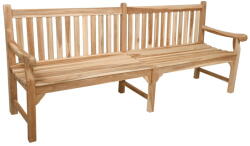 Garden Pleasure Natúr színű tömörfa kerti pad Madura - Garden Pleasure