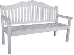 Garden Pleasure Fehér tömörfa kerti pad Austin - Garden Pleasure