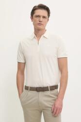 Hackett London pamut póló - bézs M - answear - 35 990 Ft