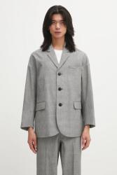 Visvim gyapjúkeverék felső HAMMONS JKT SANTOME - fekete M