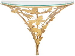 Mauro Ferretti Aranyszínű éjjeliszekrény Butterfly - Mauro Ferretti - bonami - 44 447 Ft