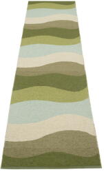 Pappelina Zöld kültéri-beltéri futószőnyeg 70x300 cm Urvi Woods - Pappelina