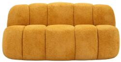Mauro Ferretti Mustársárga buklé kanapé 145 cm Ball - Mauro Ferretti