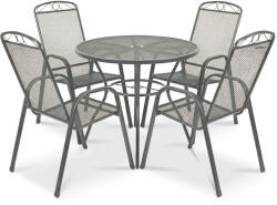 Leziter Melko 4+1 kerti bútor garnitúra szett (JYL-2291-ANT_JYL-20079-ANT_4)