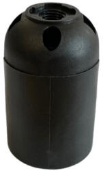 Anco E27 foglalat fekete műanyag 321215 (321215)