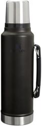 STANLEY Fekete rozsdamentes acél termosz 1, 4 l Legendary Classic Bottle Black 2.0 - Stanley