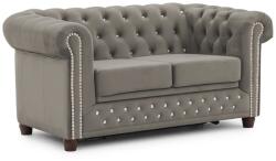 ROPEZ Szürke bársony kinyitható kanapé 148 cm York Blik - Ropez