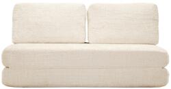 Mauro Ferretti Fehér buklé kinyitható kanapé 150 cm Faster - Mauro Ferretti