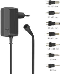Hama Universal network adapter 300mA / 3, 6W Black (00223611) - mzona