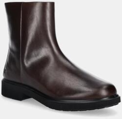 Ecco bőr csizma Metro Amsterdam Clean - barna Női 36