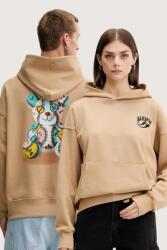 Barrow pamut melegítőfelső - bézs S - answear - 46 990 Ft