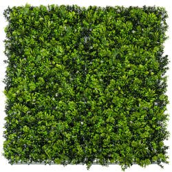  GreenWall Mesterséges Növényfal Panel, 1 m2 (Clover) | Gondozásmentes Zöldfal Kültérre és Beltérre - UV-stabil