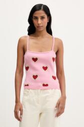 Never Fully Dressed top - rózsaszín M