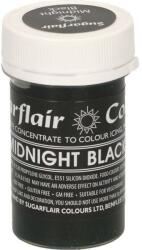 Sugarflair Colours Zselés ételfesték Midnight Black, pasztell, 25 g - Sugarflair (A323)