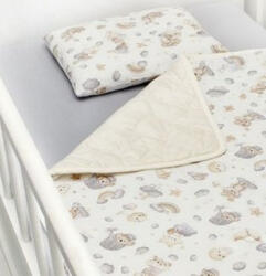 Scamp velvet ágynemű garnitúra 75x100 cm - Cloud Coala Vanilla