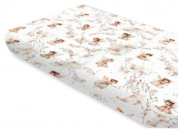 Baby Shop 60*120 cm pamut, gumis lepedő - Varázsló tündér bézs