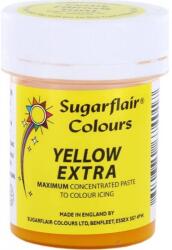 Sugarflair Colours Gélfesték extra yellow 42 g - Sugarflair (C105)