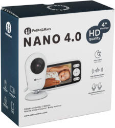 Petite&Mars digitális bébiőr NANO 4.0