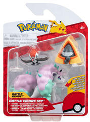  Set de 3 figurine Pokémon - Snorunt, Pikipek, Galarian Ponyta (PKW3053) Figurina