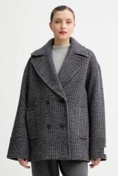 Calvin Klein baba gyapjúkeverék pulóver - szürke S - answear - 96 990 Ft