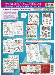 Stiefel Tanulói munkalapcsomag angol kezdő angol abc A3 alátéttel és kék filctollal (TMCSOMAG7-U)