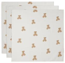 Jollein textilpelenka 70×70 cm (3 db) - Teddy Bear (535-851-66095)