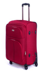 ORMI bordó textil négykerekű kicsi bőrönd