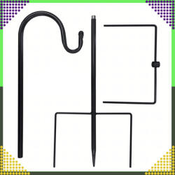  Leszúrható kerti akasztó virágokhoz, lámpákhoz, 80 cm