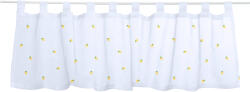 Tchibo - Hímzett félfüggöny - fehér