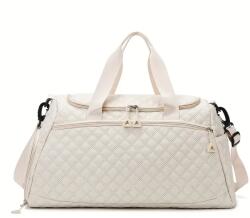  Utazótáska -tört Fehér- Steppelt- 54 X 27 X 25 Cm (xa88373)