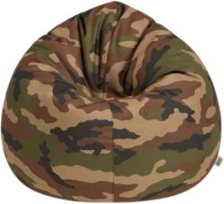 LazyBag XL beltéri babzsákfotel - terepmintás