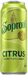 Soproni Szűretlen Citrus Lager dob. 0.5 4% DRS