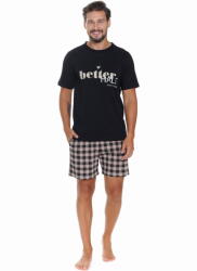 Doctor Nap Pijama bărbați DOCTOR NAP PMB. 5342 BLACK: XL (PMB.5342.BLACK XL)