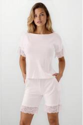Kalimo Alor luxus rövid női pizsama, ecrü, S