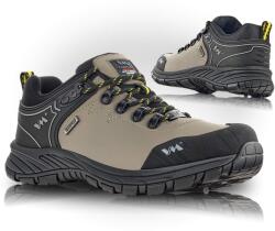 VM Footwear MONTEVIDEO 4325-O6 / Munkacipő OB E WRU, FREE-TEX membránnal - bézs/fekete 42 (4325-O6-42)