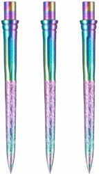 Caliburn Rough-No Lip szivárványos darts hegyek Hegy hossza: 40 mm