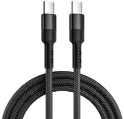 Caruba USB-C - USB-C 60W adatkábel 3 méter - fekete