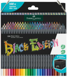 Faber-Castell 18 - Színes ceruza Faber-Castell Black Edition 100db készlet - 116411