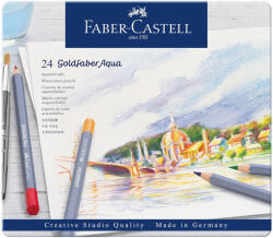 Faber-Castell Faber-Castell Goldfaber Aqua akvarell ceruza 24db fémdoboz (114624)