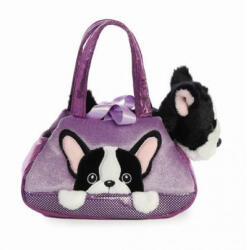 Fancy Pals 20cm Peek-a-Boo francia bulldog táskában