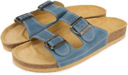 Vlnka Alex férfi anatómiai parafa papucs, kék felnőtt cipő méret 48
