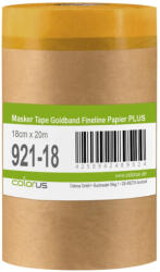 Colorus Cover Fix maszkolópapír Goldband maszkolószalaggal (18cm x 20m)