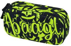 Baagl ovális tolltartó XL-es - Lime (A-34059) - iskolataskawebshop