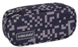 Astra HEAD ovális tolltartó - Grey Bricks (A503024071) - iskolataskawebshop