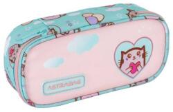 Astra cicás ovális tolltartó - Kitty’s World (A503024073) - iskolataskawebshop
