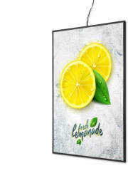  LED Slide In Frame SLIM A1 FEKETE