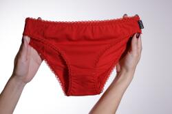 Barones normál bugyi L, Piros 17598