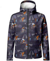 Takoy Panel szabásmintával 44 férfi softshell kabáthoz éjszakai kerékpárosok - Tavaszi