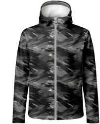 Takoy Panel szabásmintával 48 férfi softshell kabátra absztrakt sötét 10 - Tavaszi